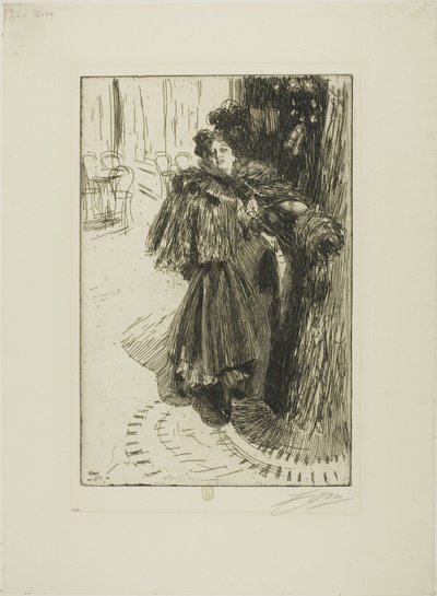 Efecto de Noche III de Anders Leonard Zorn