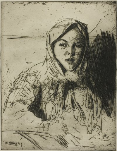 Emma, chica de Mora de Anders Leonard Zorn