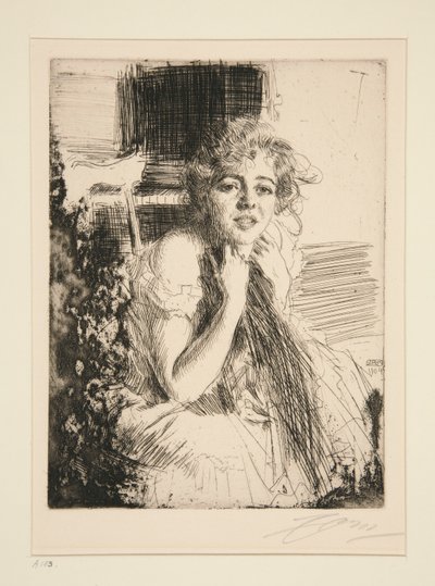 emma rasmussen de Anders Leonard Zorn