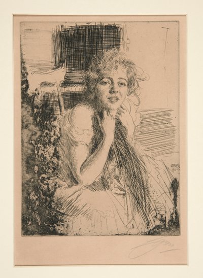 emma rasmussen de Anders Leonard Zorn