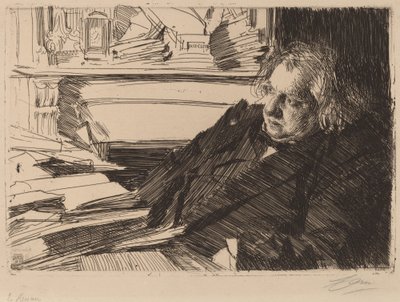 Ernest Renan de Anders Leonard Zorn