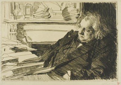 Ernest Renan de Anders Leonard Zorn