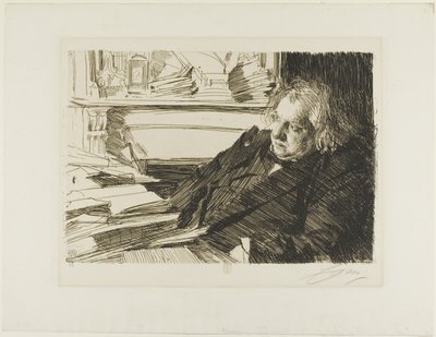 Ernest Renan de Anders Leonard Zorn