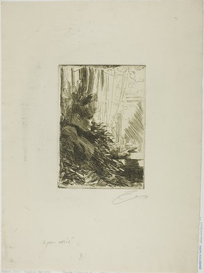Gerda Grönberg II de Anders Leonard Zorn