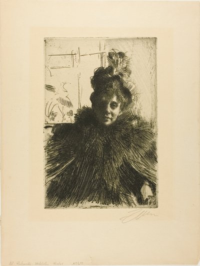 Gerda Hagborg III de Anders Leonard Zorn