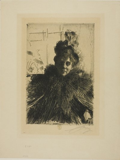 Gerda Hagborg III de Anders Leonard Zorn