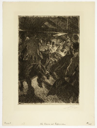 Cabaña Gopsmor de Anders Leonard Zorn