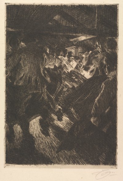 Cabaña Gopsmor de Anders Leonard Zorn