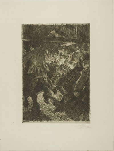 Cabaña Gopsmor de Anders Leonard Zorn