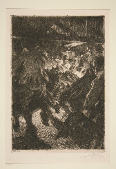 Cabaña Gopsmor de Anders Leonard Zorn