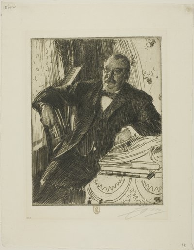 Grover Cleveland II de Anders Leonard Zorn