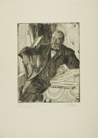 Grover Cleveland II de Anders Leonard Zorn