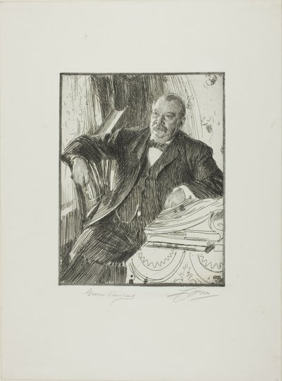 Grover Cleveland II de Anders Leonard Zorn