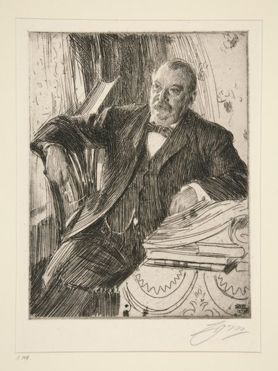 Grover Cleveland II de Anders Leonard Zorn