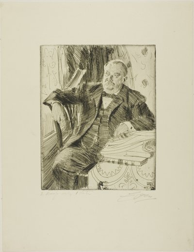 Grover Cleveland I de Anders Leonard Zorn