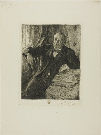 Grover Cleveland I de Anders Leonard Zorn