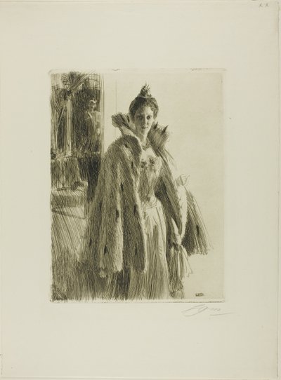 S.A.R. la Princesa Ingeborg de Suecia II de Anders Leonard Zorn