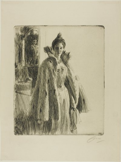 S.A.R. Princesa Ingeborg de Suecia II de Anders Leonard Zorn