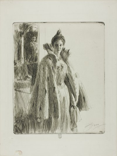 S.A.R. Princesa Ingeborg de Suecia II de Anders Leonard Zorn