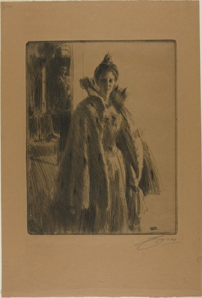 S.A.R. Princesa Ingeborg de Suecia II de Anders Leonard Zorn