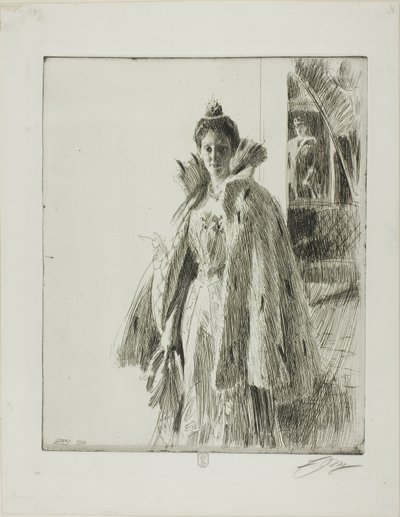 S.A.R. Princesa Ingeborg de Suecia I de Anders Leonard Zorn