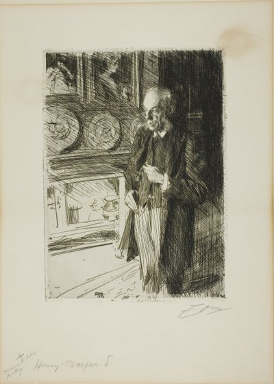 Henry Marquand de Anders Leonard Zorn