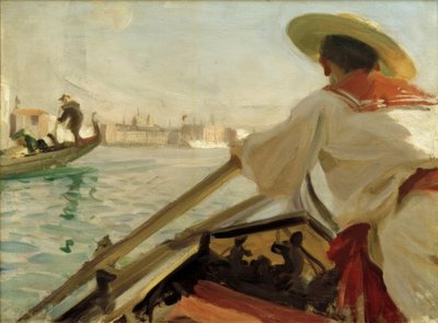 En mi góndola de Anders Leonard Zorn