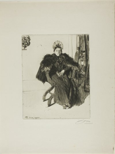 Isabella Gardener de Anders Leonard Zorn