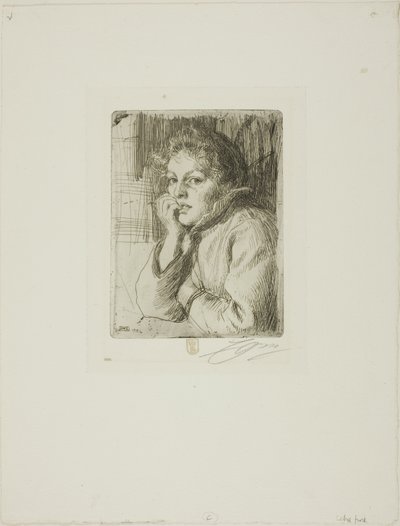 Kesti, un campesino de Mora de Anders Leonard Zorn