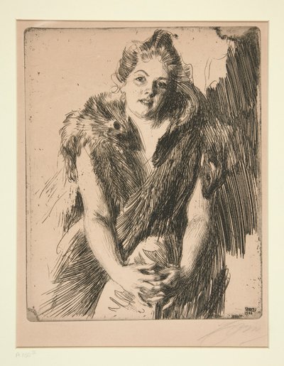 Maja Von Heijne (Monc Ljunglor) de Anders Leonard Zorn