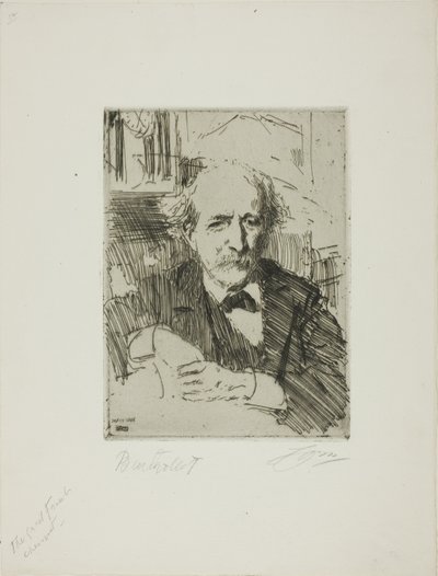 Marcellin Berthelot de Anders Leonard Zorn