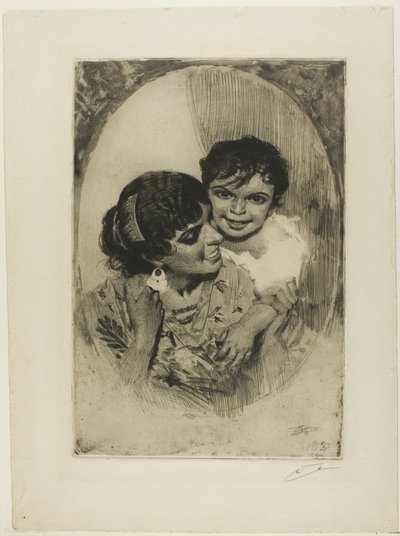 Delicia maternal III de Anders Leonard Zorn