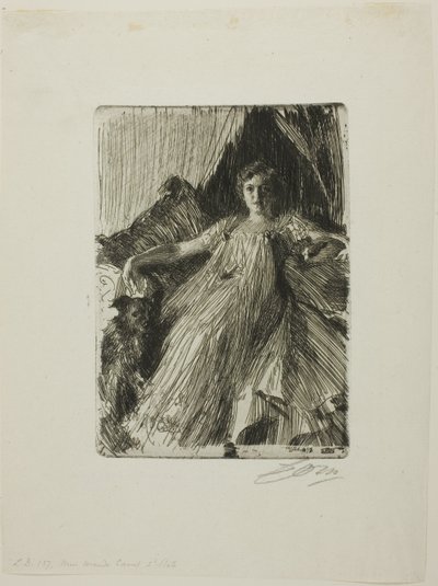 Maud Cassel (Sra. Ashley) de Anders Leonard Zorn