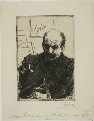 Max Liebermann de Anders Leonard Zorn