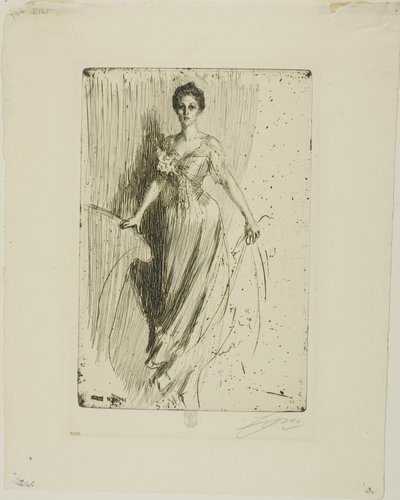 Señorita Lurman de Anders Leonard Zorn