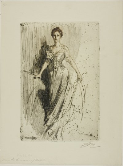 Señorita Lurman de Anders Leonard Zorn