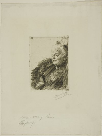 Mme Georges May II de Anders Leonard Zorn