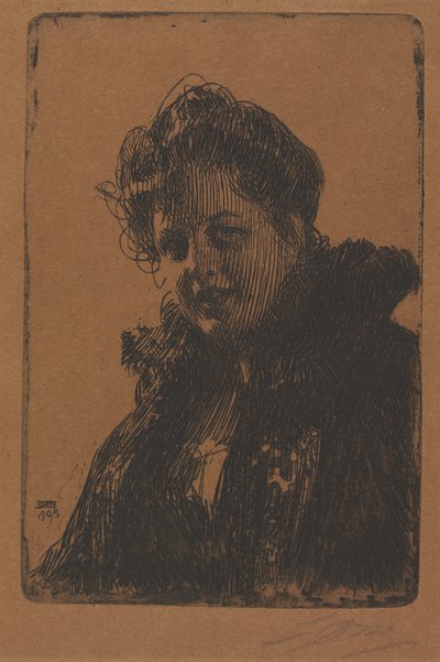 Mme. Granberg de Anders Leonard Zorn