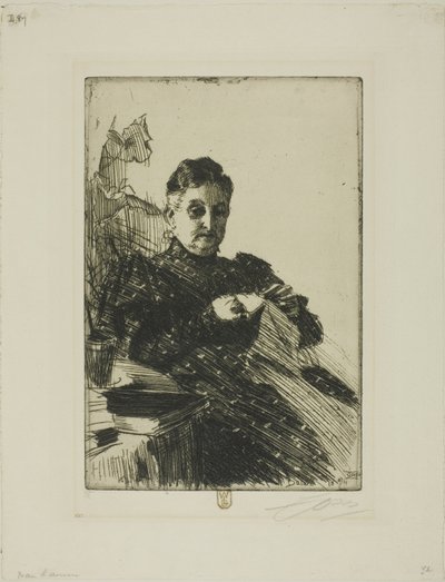 Mme Lamm II de Anders Leonard Zorn