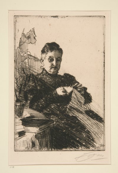 Señora Lamm II de Anders Leonard Zorn