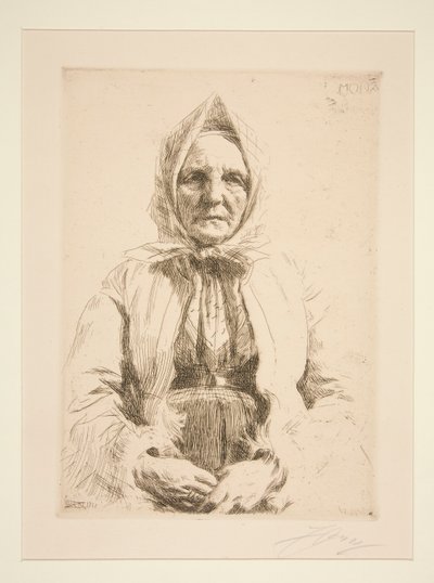 mona de Anders Leonard Zorn