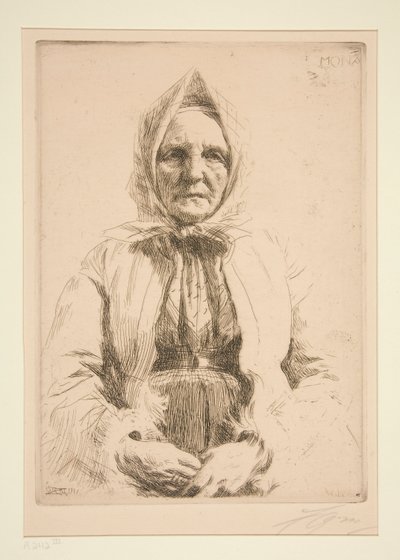 mona de Anders Leonard Zorn
