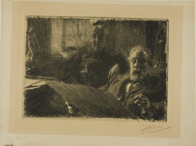 Sr. y Sra. Fürstenberg de Anders Leonard Zorn