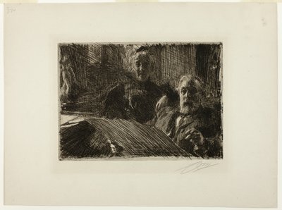 Sr. y Sra. Fürstenberg de Anders Leonard Zorn