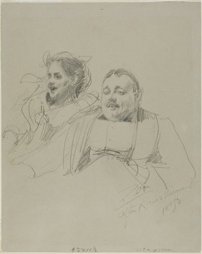 Sr. y Sra. Raymond Johnson de Anders Leonard Zorn