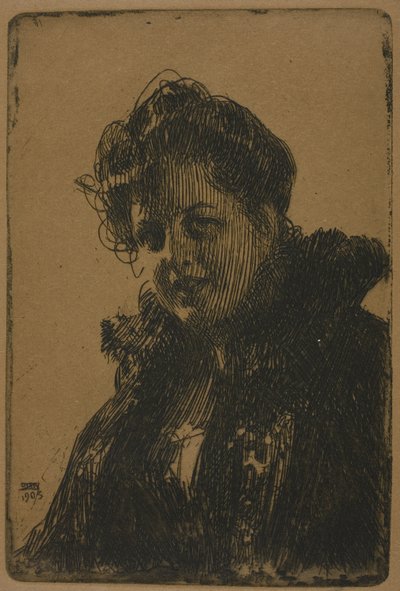 Sra. Granberg de Anders Leonard Zorn
