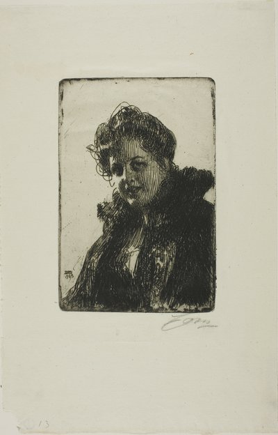 Sra. Granberg de Anders Leonard Zorn