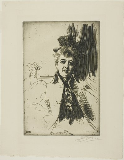 Sra. Potter Palmer de Anders Leonard Zorn