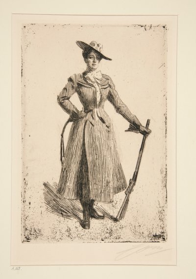 Sra. Thompson Seton de Anders Leonard Zorn