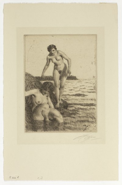 En la Isla de Hemsö de Anders Leonard Zorn